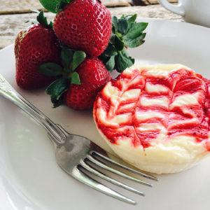 Mini Strawberry Cheesecake