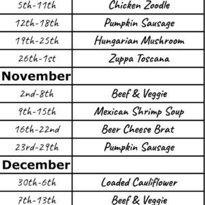 *Soup of the Week!*